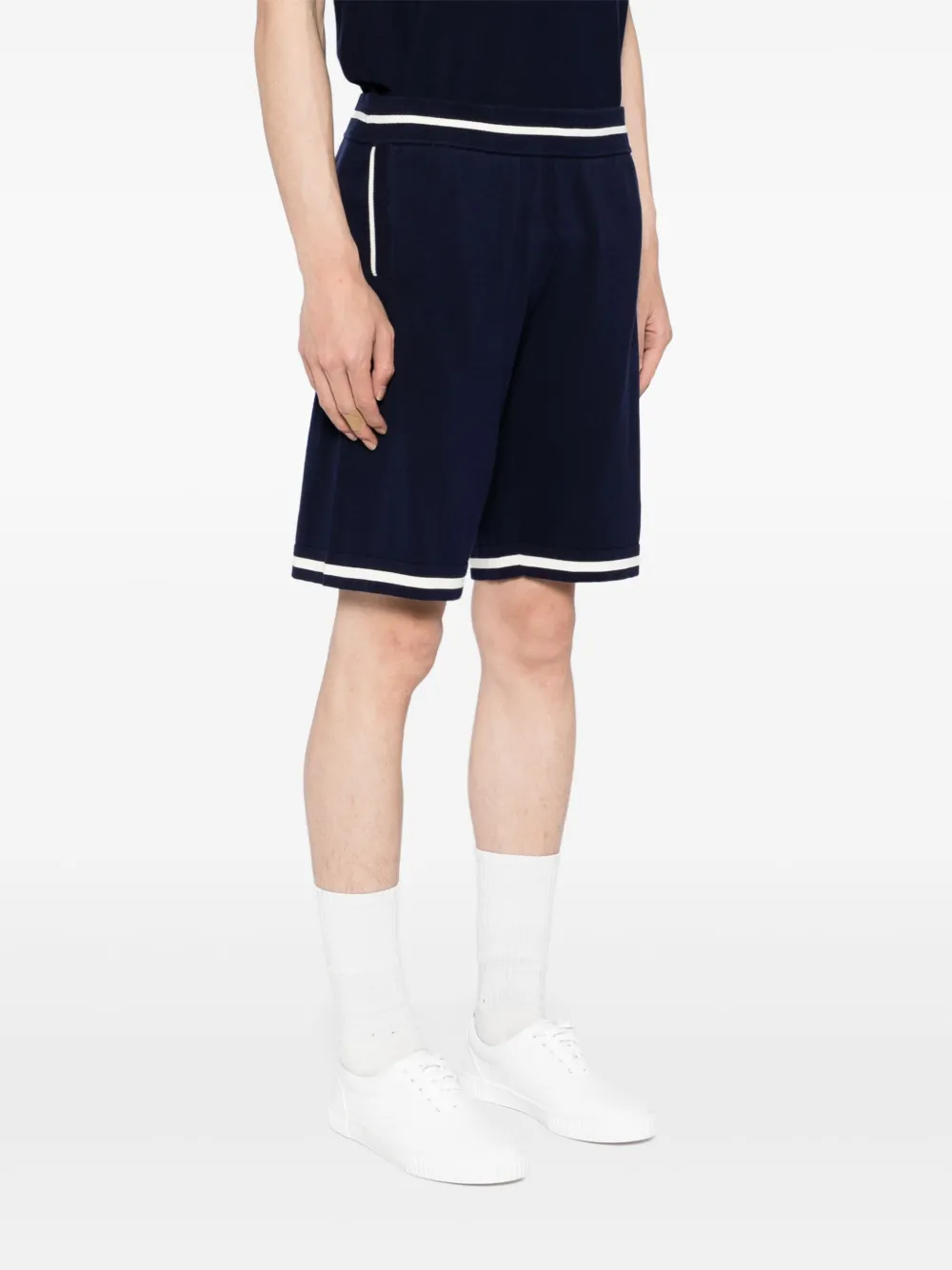 Kiton Knt shorts Blauw