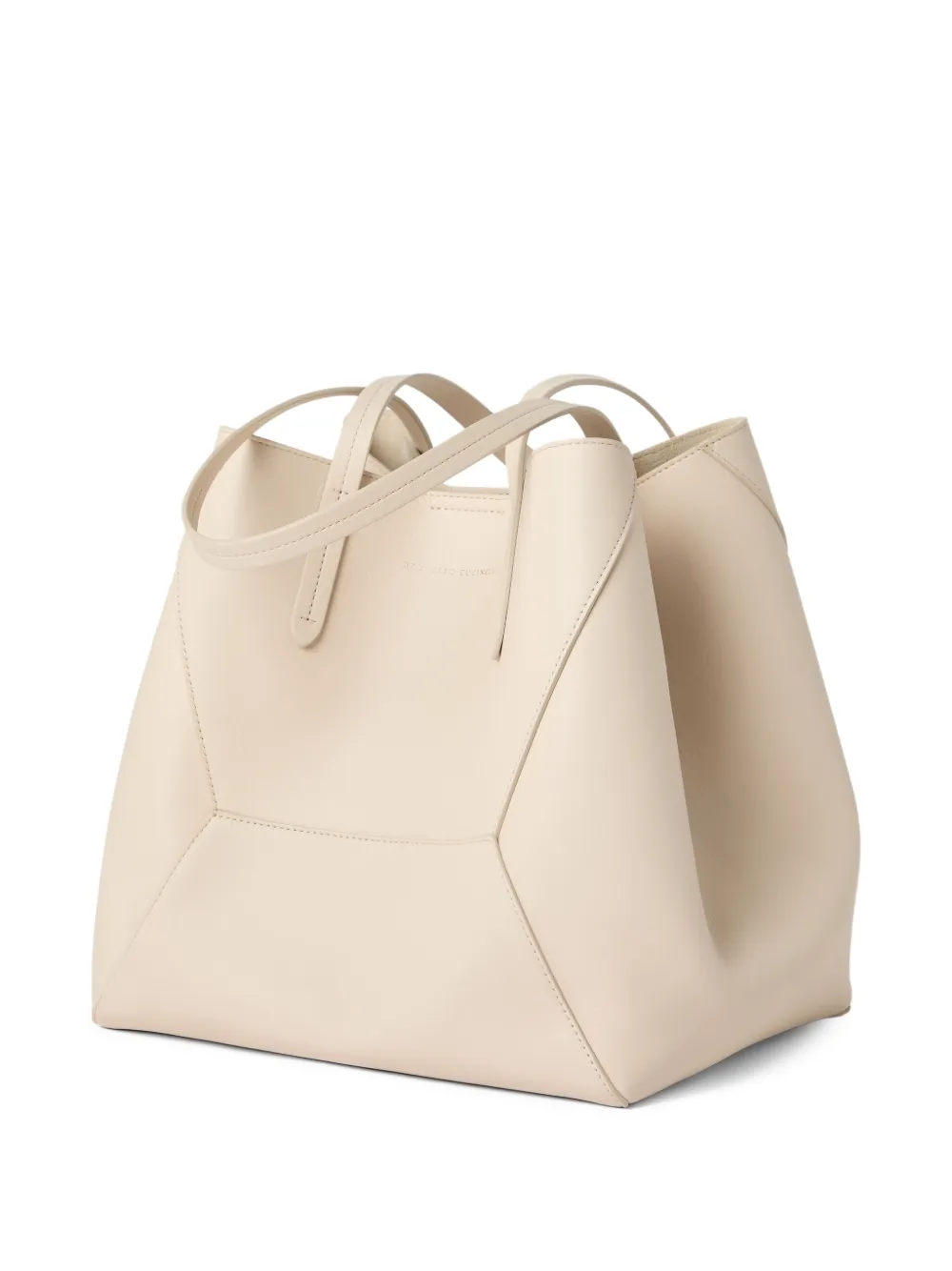 Brunello Cucinelli Duo schoudertas Beige