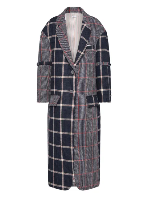 Thom Browne abrigo a cuadros príncipe de Gales