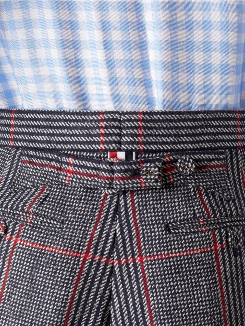 Thom Browne Hunting oversized tweed bermuda shorts Grijs