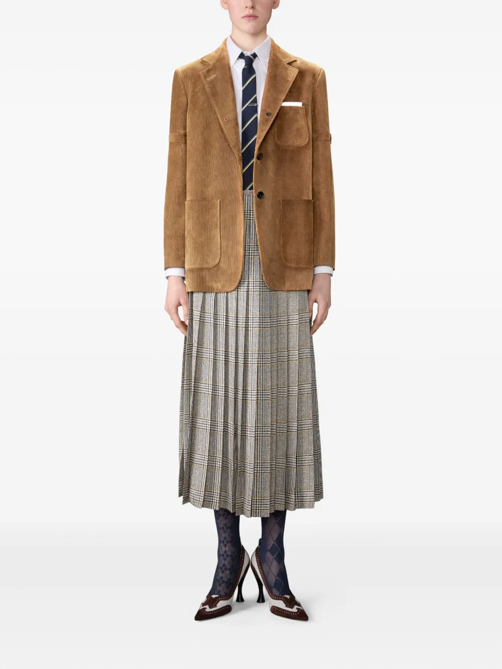 Thom Browne Sportcoat suede armband blazer | Blazers | Image 2