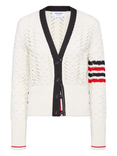 Thom Browne cárdigan con cuello en V
