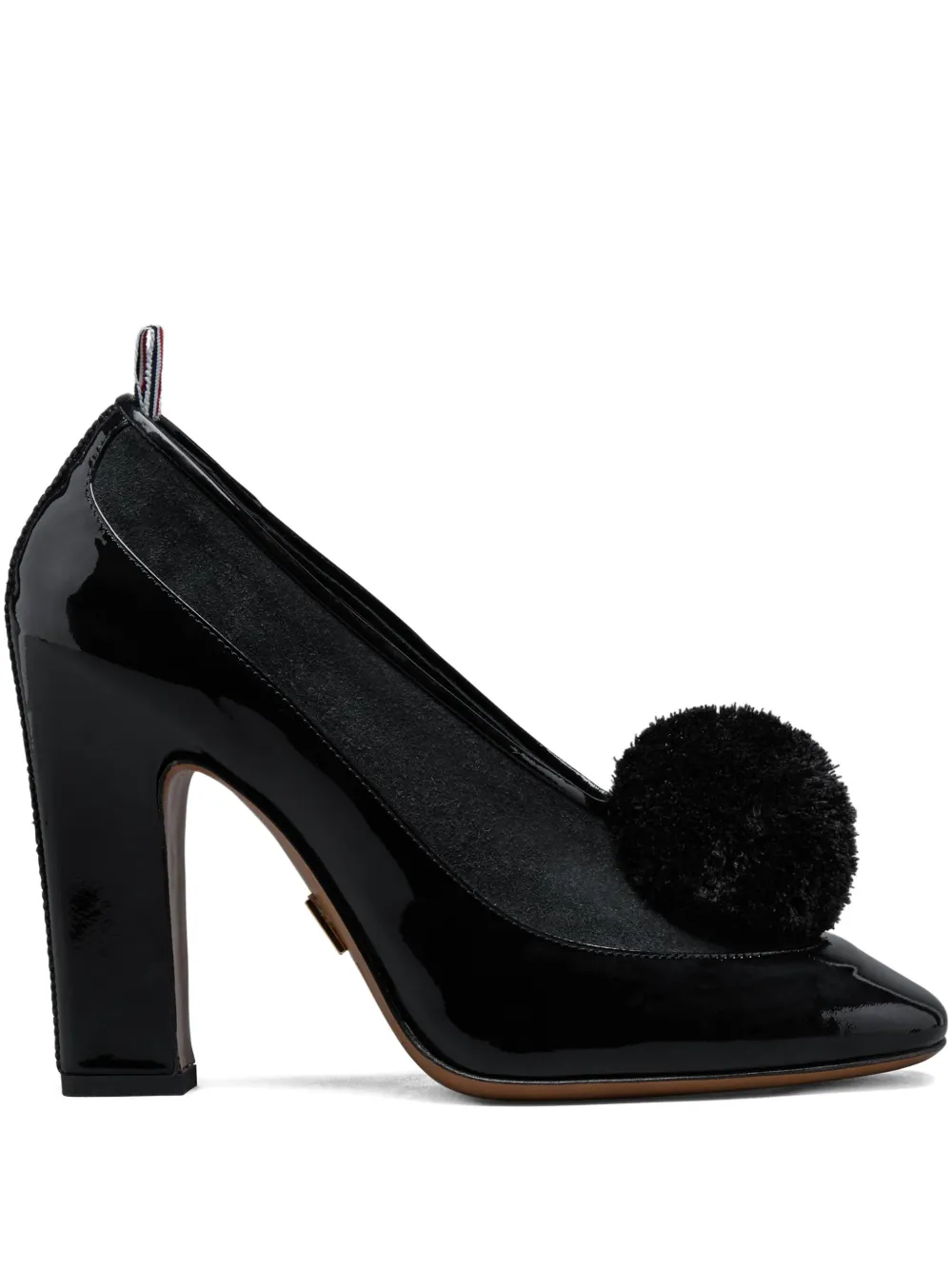Thom Browne pom-pom leather pumps | Black | Image 1