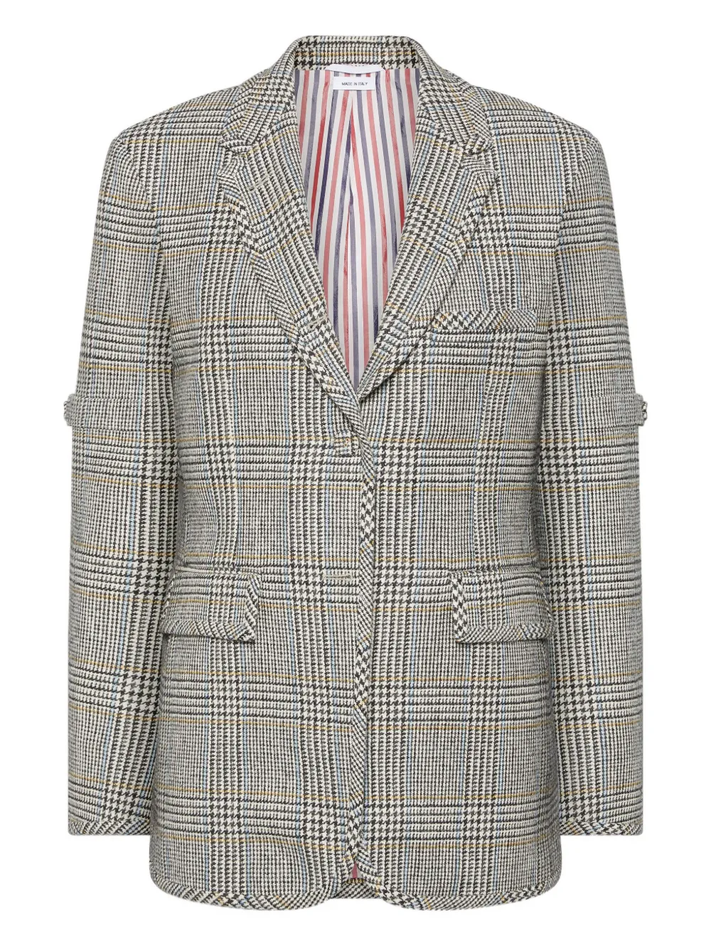 Thom Browne blazer de tweed con brazalete | negro | Image 1