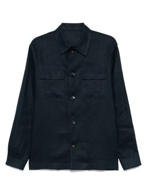michael coal camisa de lino