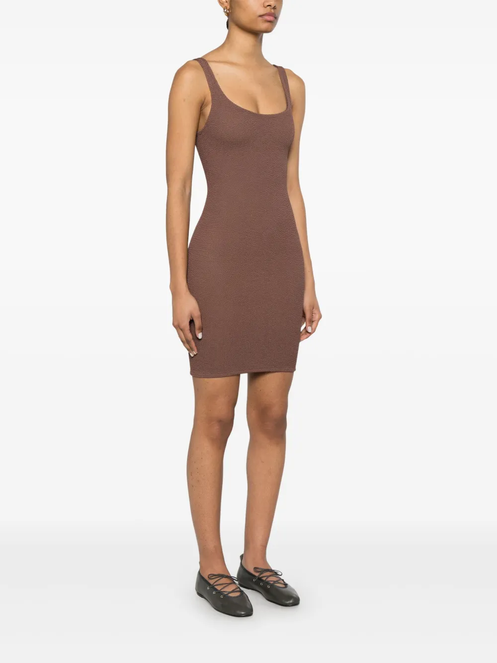 MC2 Saint Barth Deana mini-jurk Bruin