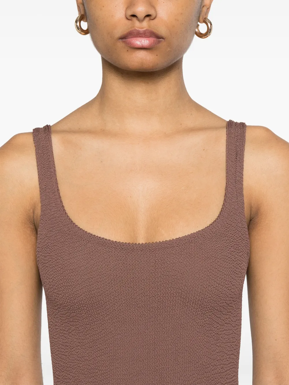MC2 Saint Barth Deana mini-jurk Bruin