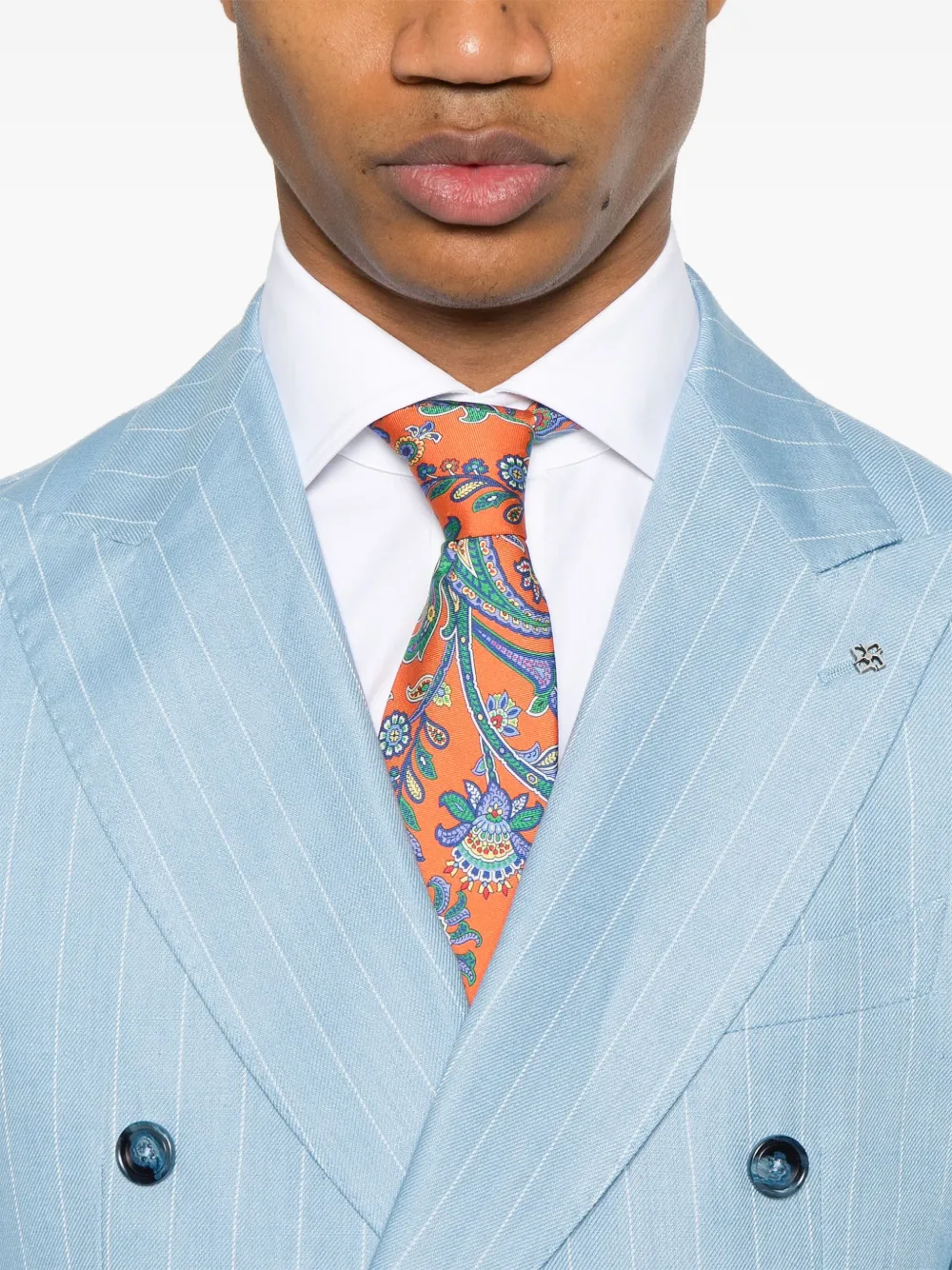 Tagliatore Gestreept pak Blauw