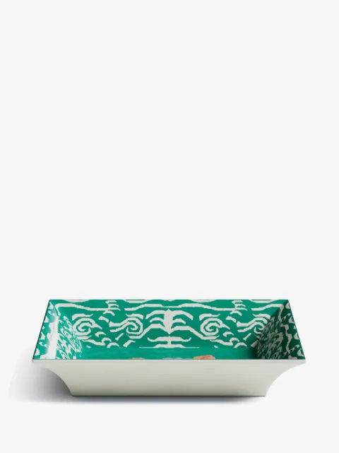 Lisa Corti Indian Tiger Tablett aus Porzellan