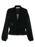 Philosophy Di Lorenzo Serafini pleated blouse - Black