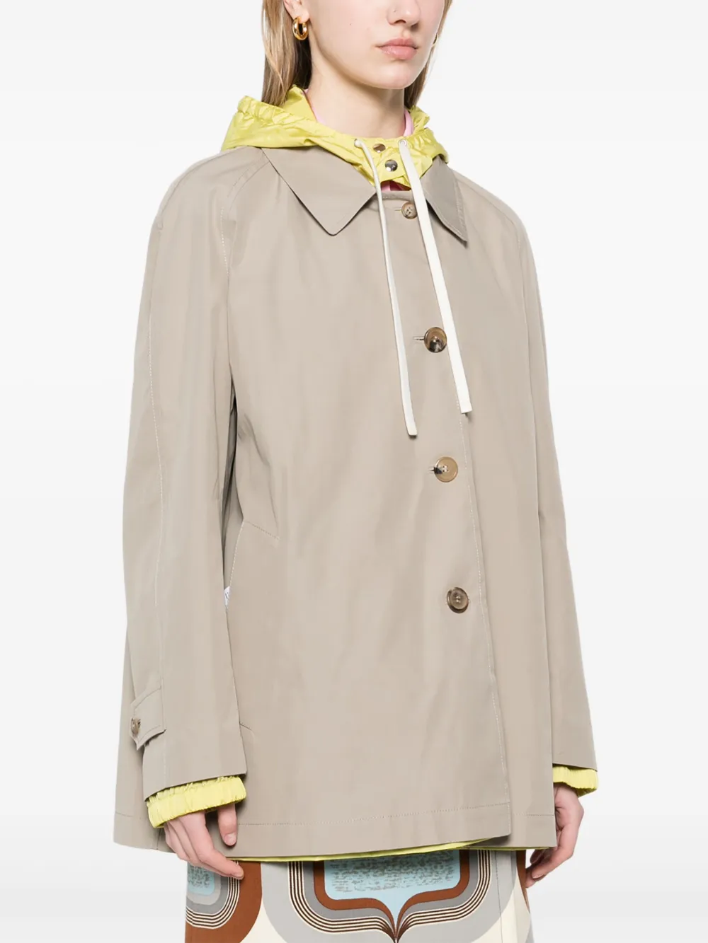 Miu Omkeerbaar jack Beige