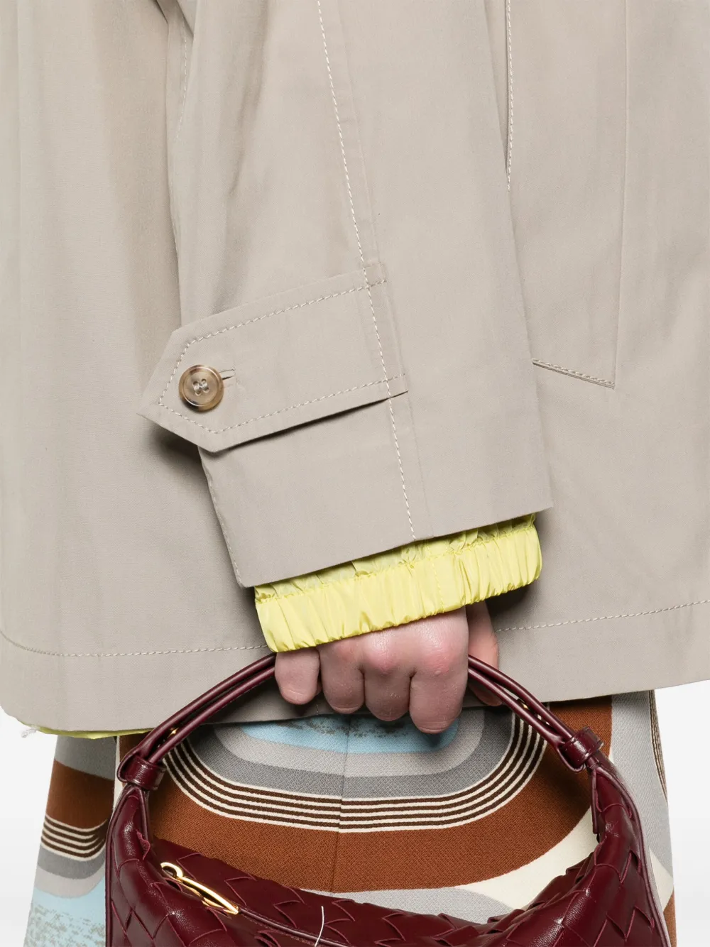 Miu Omkeerbaar jack Beige