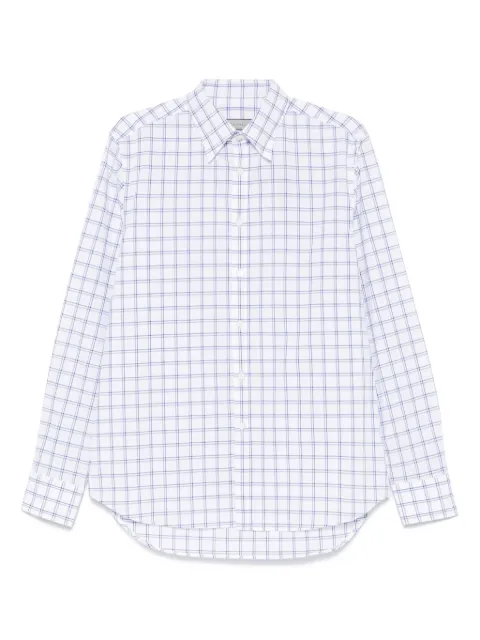Canali checked shirt