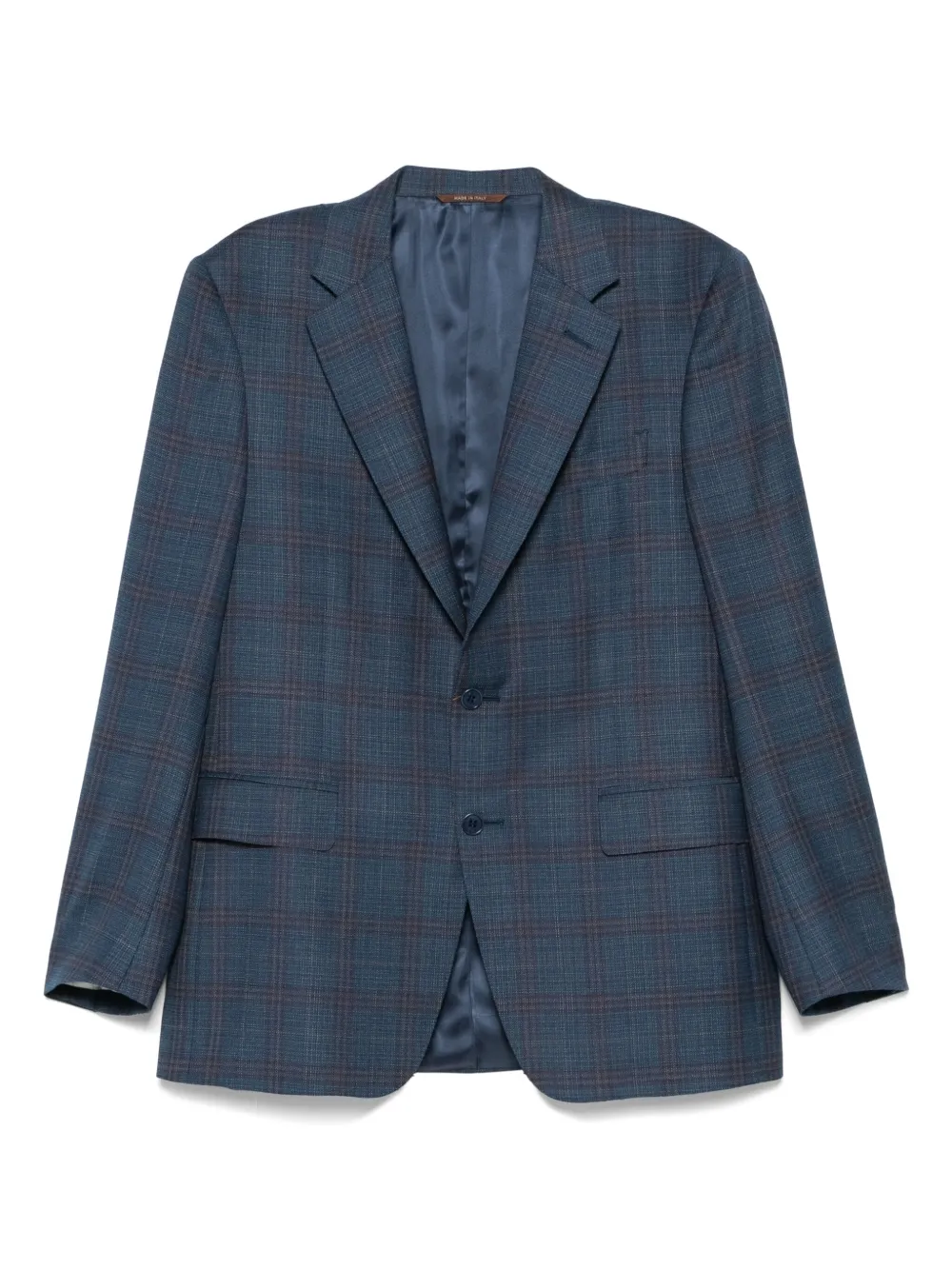 Canali checked blazer | Blue | Image 1