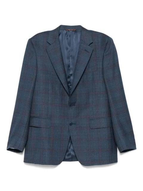 Canali checked blazer