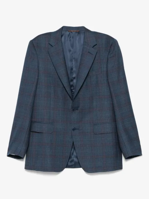 Canali checked blazer