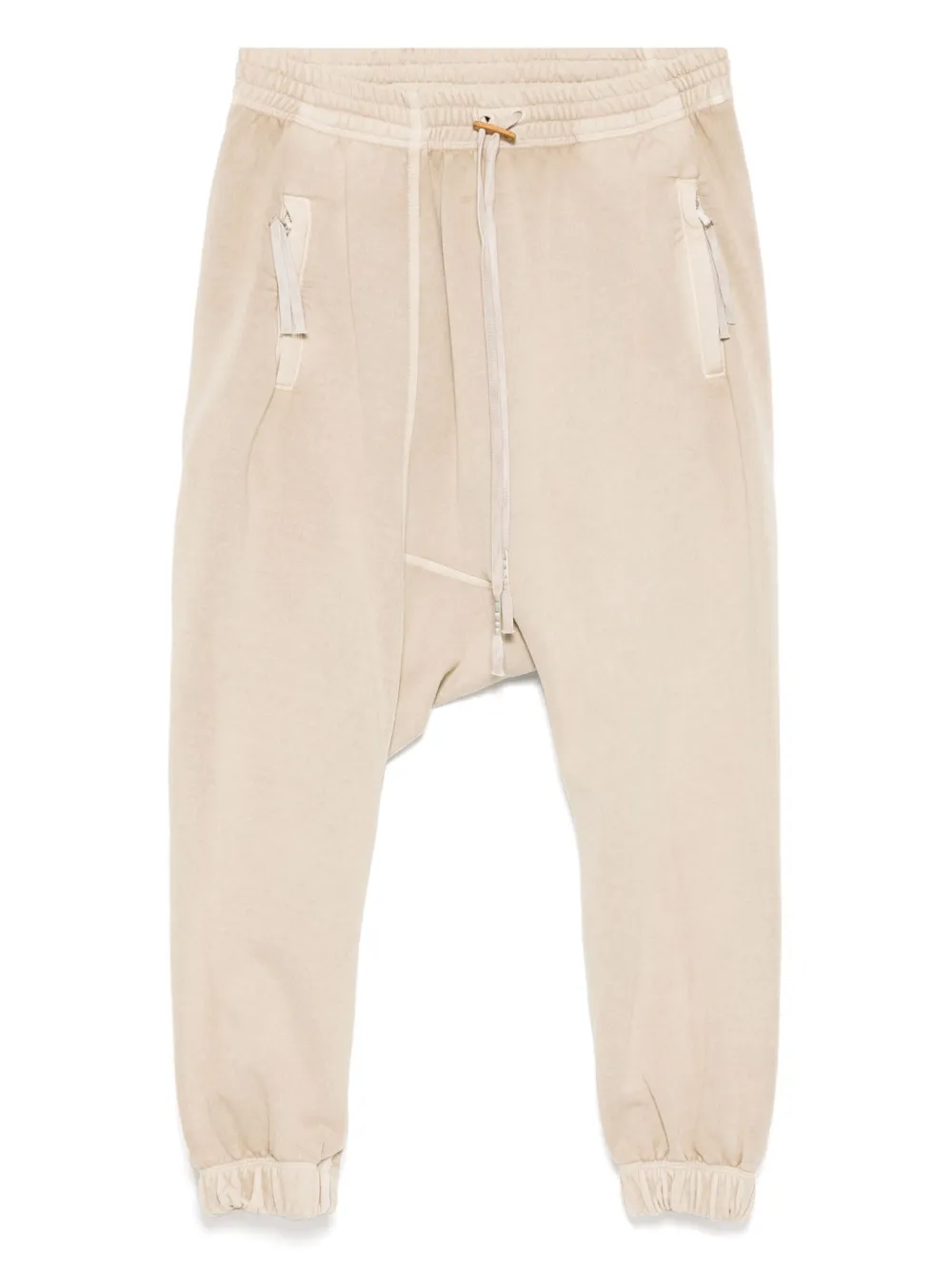 drop-crotch trousers