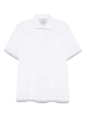 Sacai ストライプ ポロシャツ | ブルー | FARFETCH JP