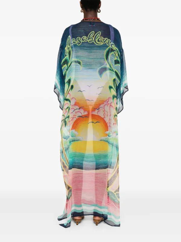 casablanca silk dress Casablanca