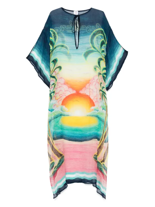 casablanca silk dress Casablanca
