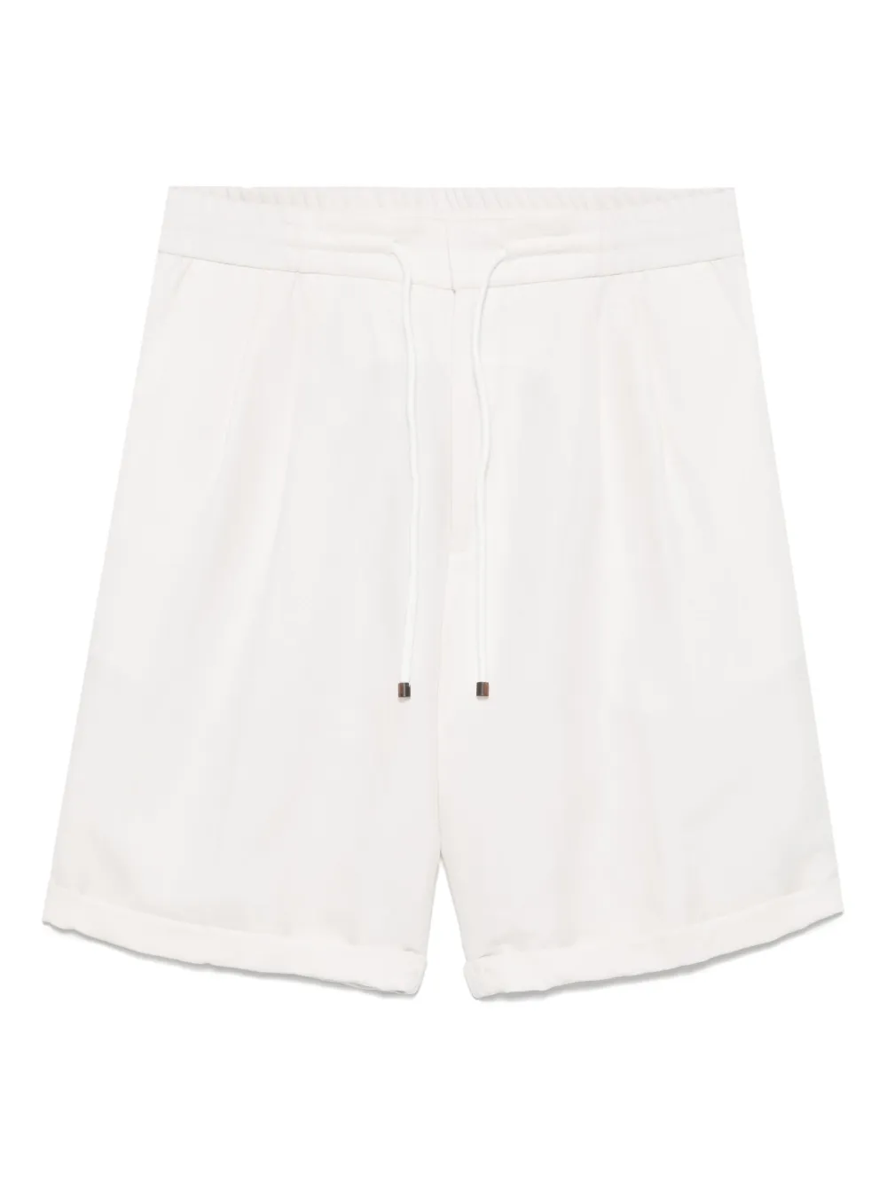 Brunello Cucinelli drawstring-waistband shorts | White | Image 1