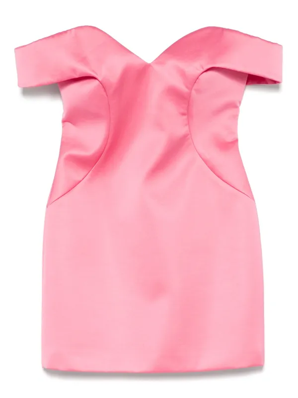 Nº21 オフショルダー ミニドレス | ピンク | FARFETCH JP