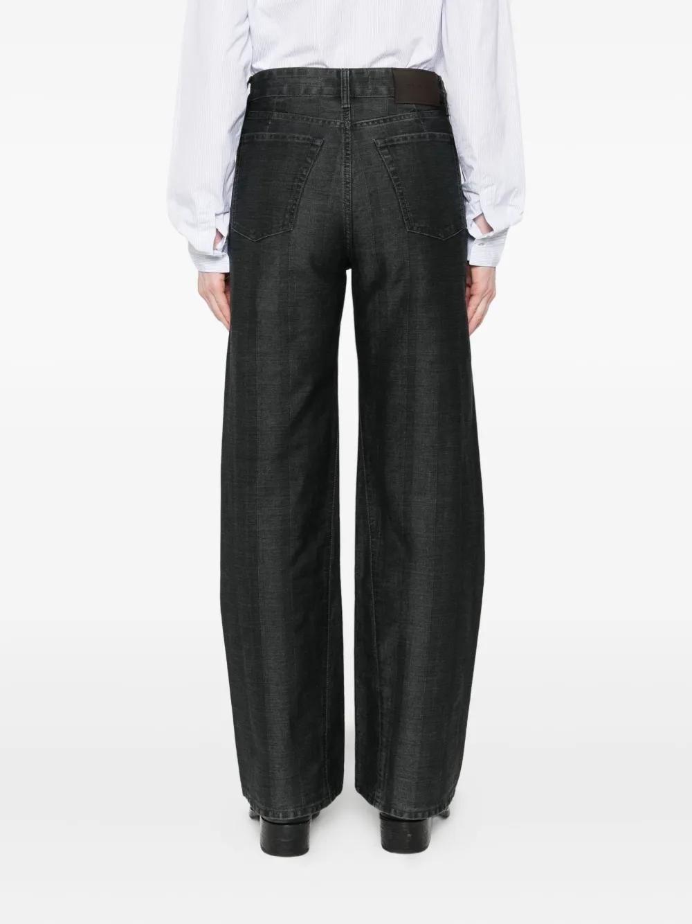 OUR LEGACY straight-leg jeans Zwart