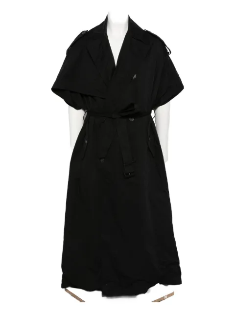 Balenciaga hooded trench coat