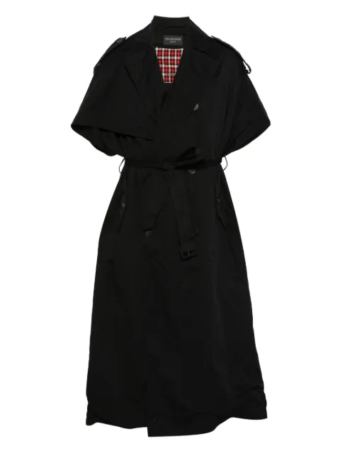 Balenciaga フーデッド トレンチコート