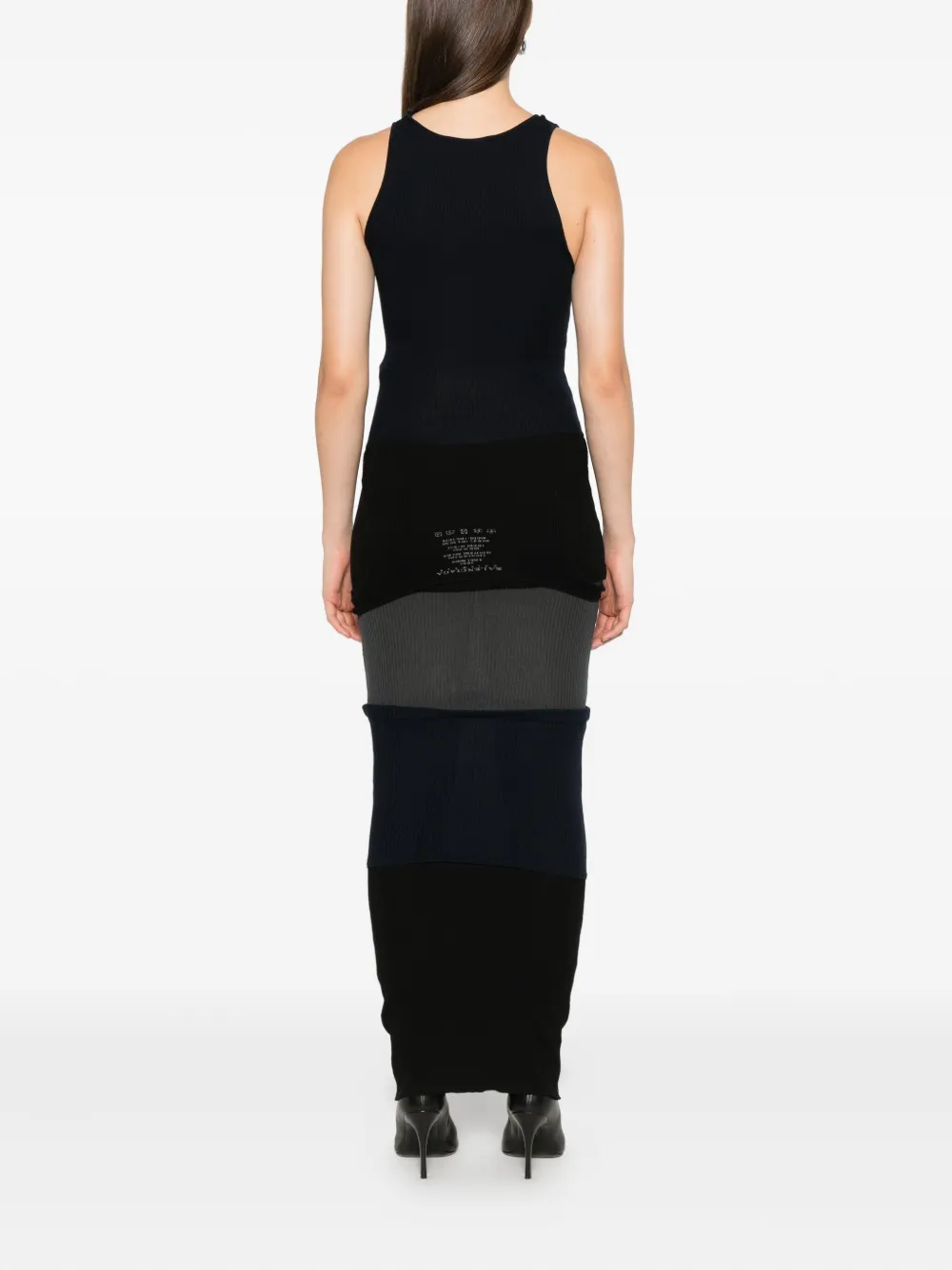 Balenciaga Sleeveless Maxi Dress In Black