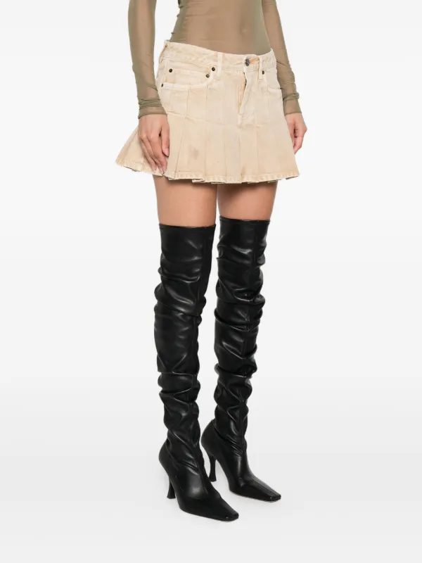 ミニスカート BALENCIAGA SHORTS MINI SKIRT Balenciaga Cargo Mini Skirt in Black | FWRD