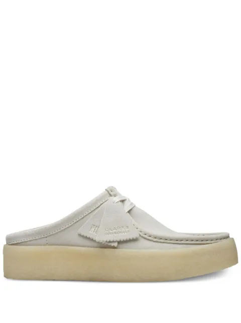 Clarks Wallabee Cup "Grey" mules
