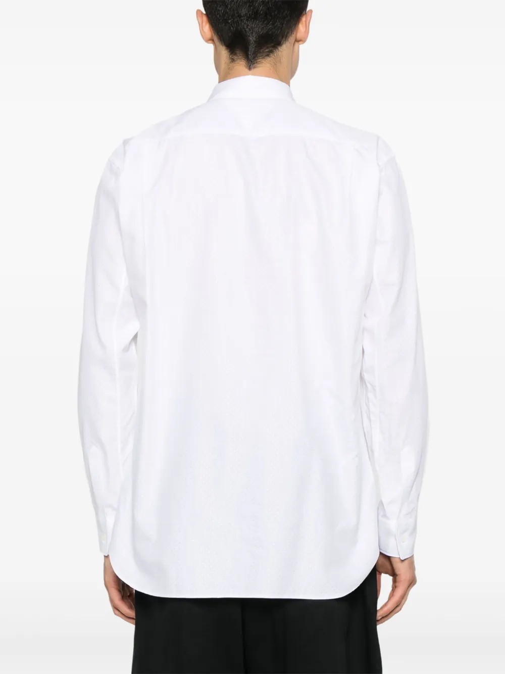 Comme Des Garçons Shirt Overhemd met stippen Wit