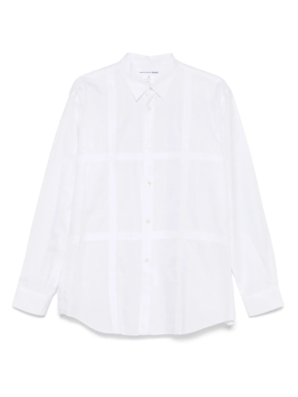 Comme Des Garçons Shirt Overhemd met stippen Wit