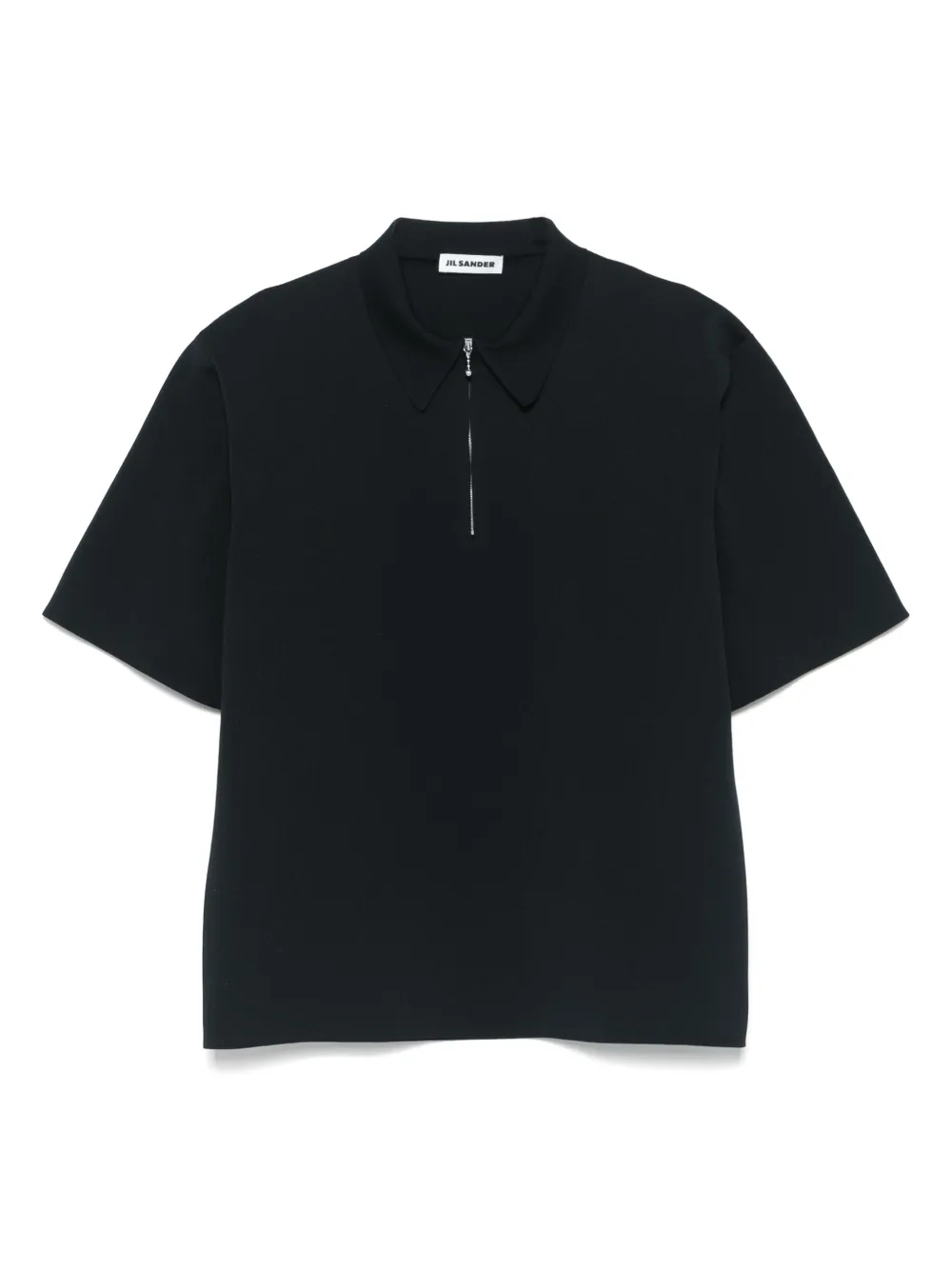 Jil Sander playera con cierre corto | negro | Image 1