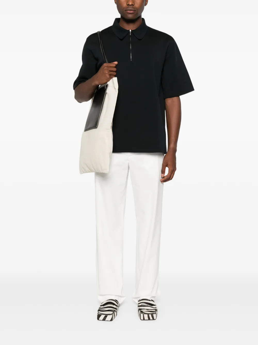 Jil Sander playera con cierre corto | Playeras | Image 2