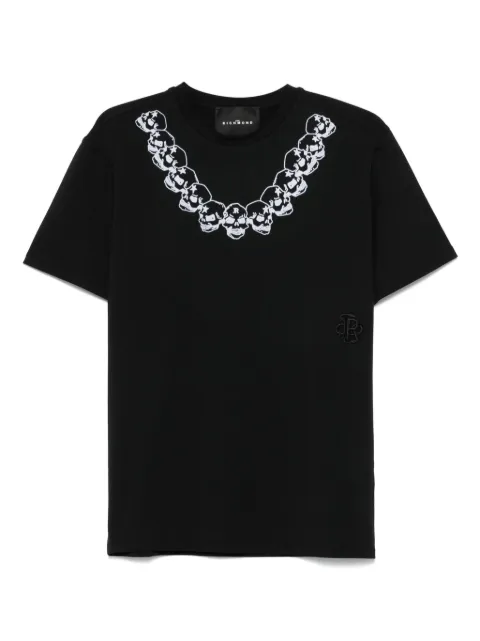 John Richmond playera con motivo de calavera