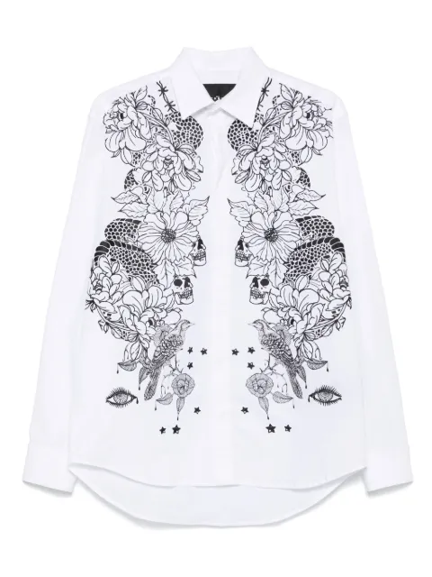 John Richmond camisa estampada