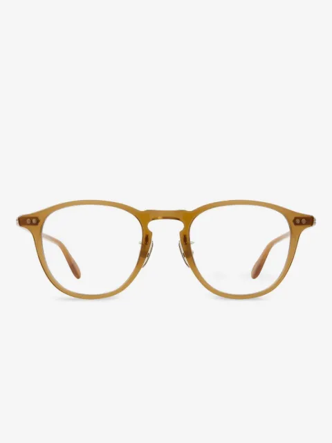 Garrett Leight Hampton J round-frame glasses