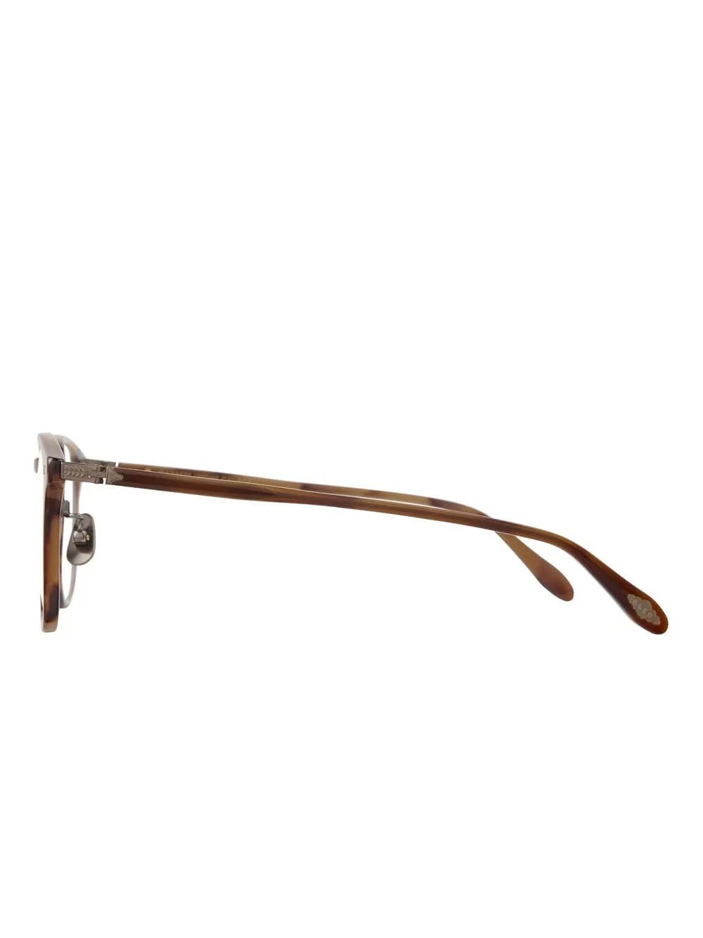 Garrett Leight KINNEY J Mocha Latte Bruin