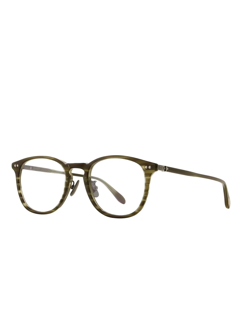 Garrett Leight KINNEY J Ivy Tortoise Groen