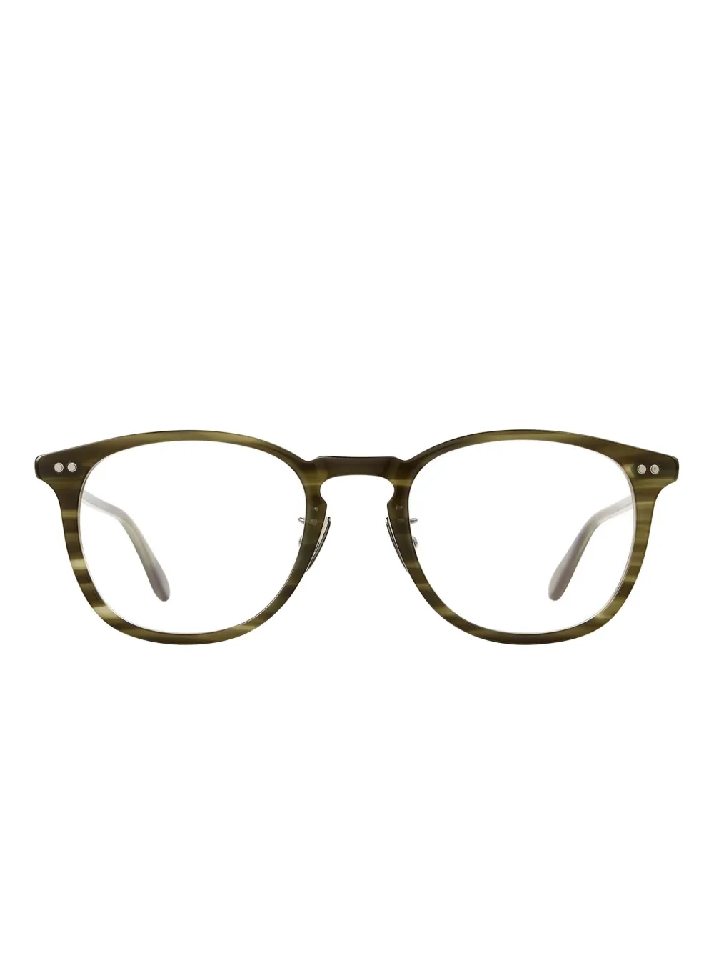 Garrett Leight KINNEY J Ivy Tortoise Groen