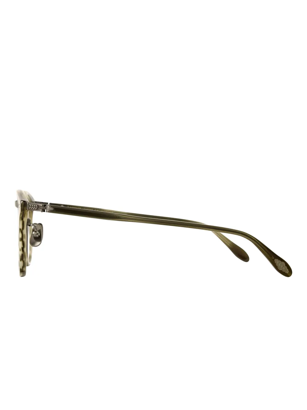 Garrett Leight KINNEY J Ivy Tortoise Groen