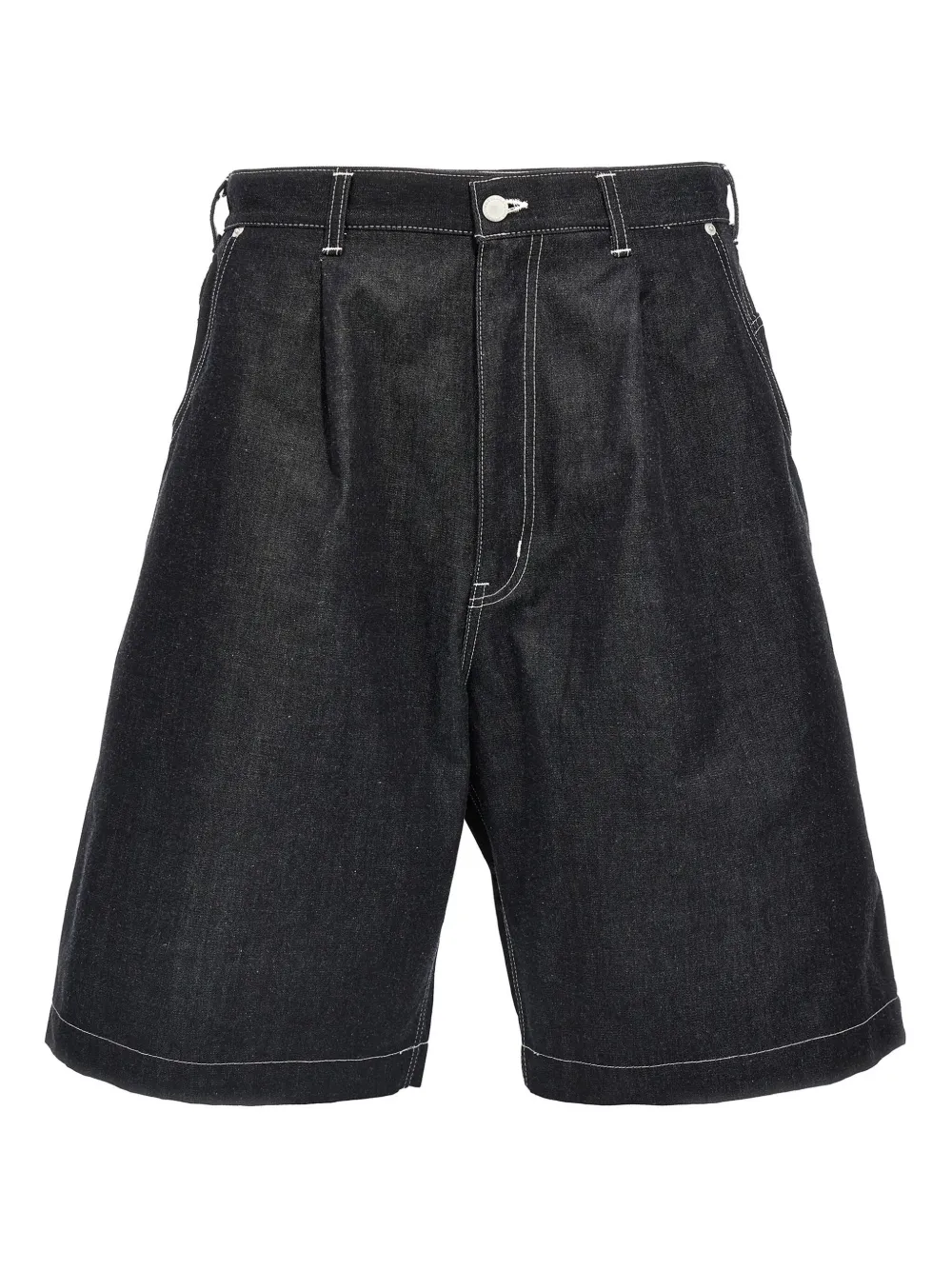 Comme des Garçons Homme Denim bermuda shorts Blauw