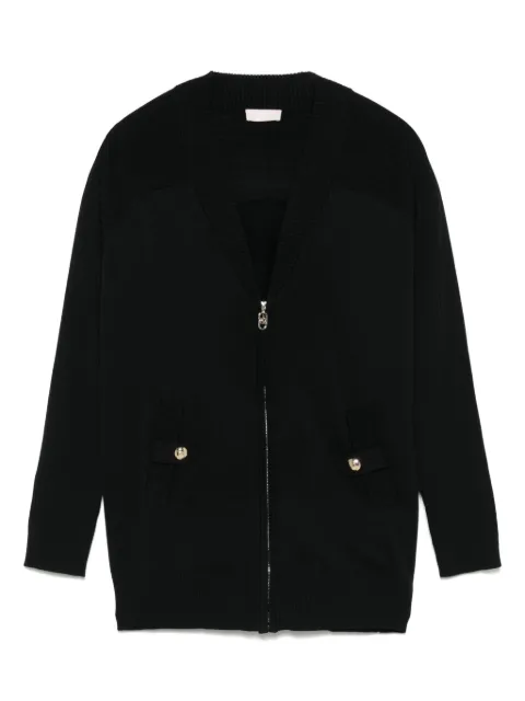 LIU JO zip-up cardigan
