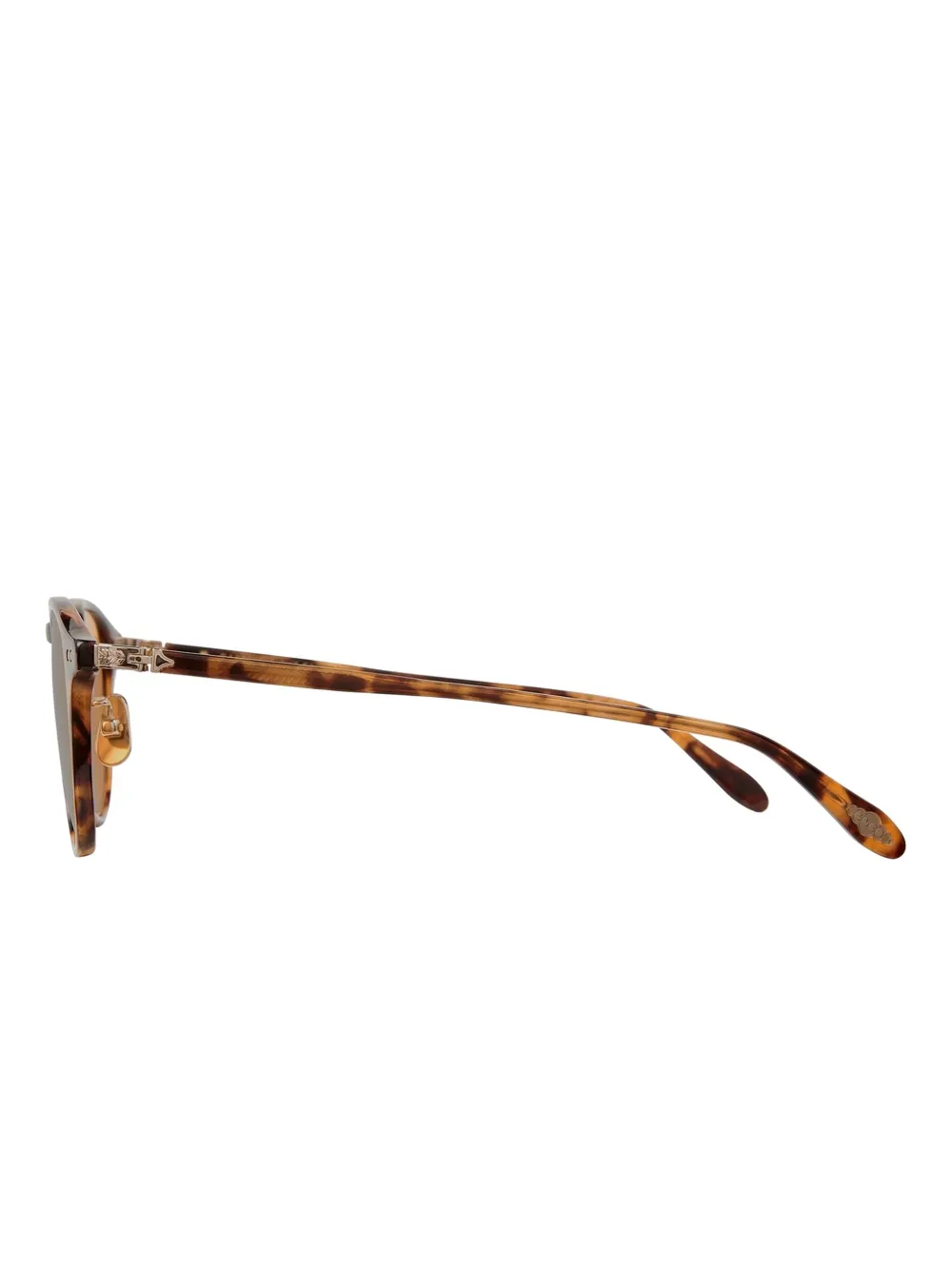 Garrett Leight HAMPTON J SUN Autumn Tortoise Pure Maple Bruin
