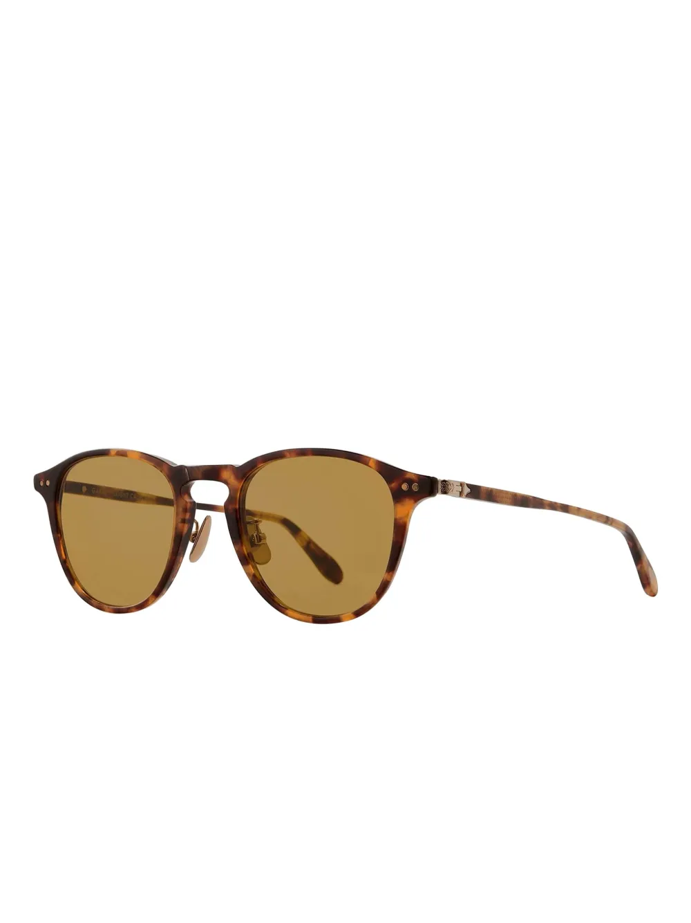Garrett Leight HAMPTON J SUN Autumn Tortoise Pure Maple Bruin