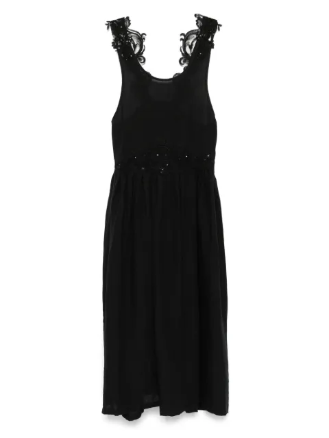 MAURIZIO MYKONOS vestido midi bordado