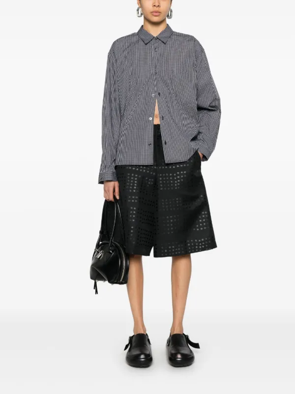 Black Comme Des Garçons ポルカドット ショートパンツ | ブラック
