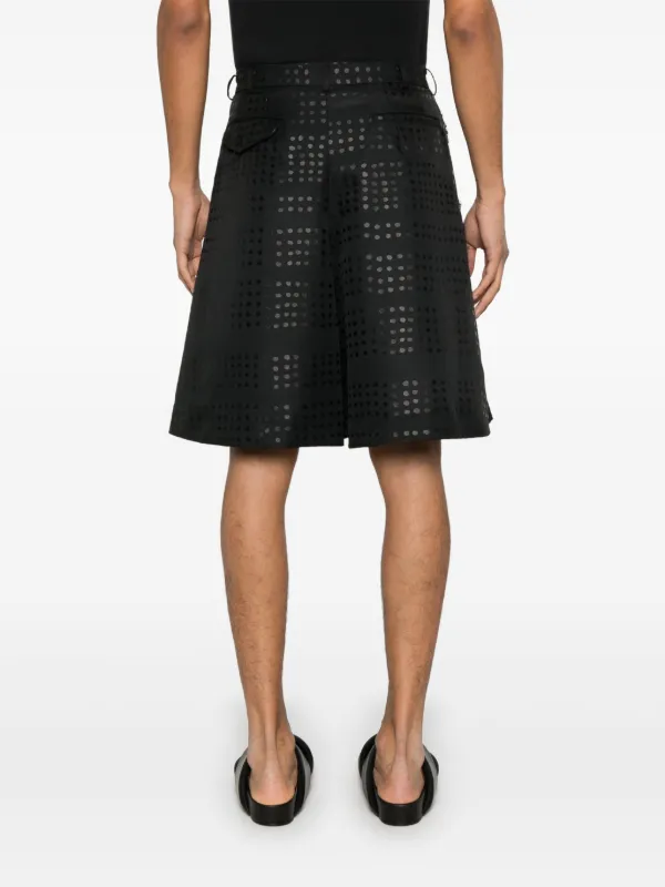 Black Comme Des Garçons ポルカドット ショートパンツ | ブラック